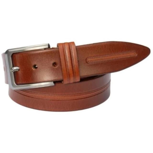 PRIMEHIDE Leather Mens Leather Belts Tan male L