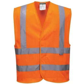 C370ORRL/XL - sz L - XL MeshAir Band & Brace Vest - Orange - Portwest