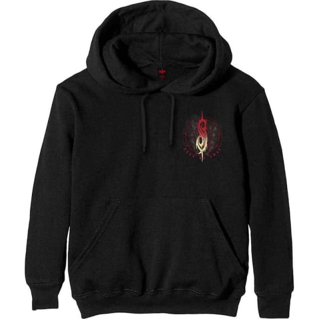 Slipknot Mens Burn Me Away Back Print Pullover Hoodie in Black Size: Medium Black Male M