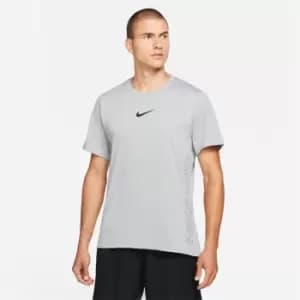 Nike Pro Dri-FIT Burnout Short-Sleeve T Shirt Mens - Grey