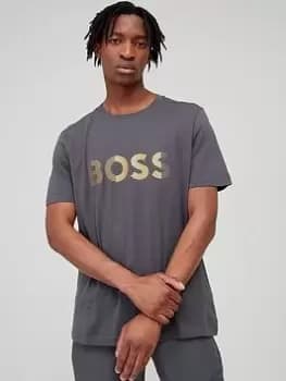 BOSS Regular Fit T-Shirt - Dark Grey, Size 2XL, Men