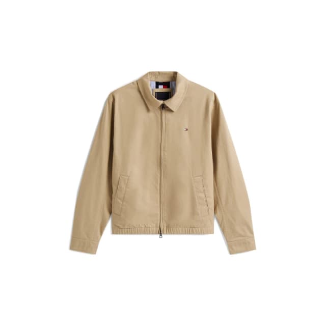 Tommy Hilfiger Mens Cotton Harrington Jacket Khaki RFO male S