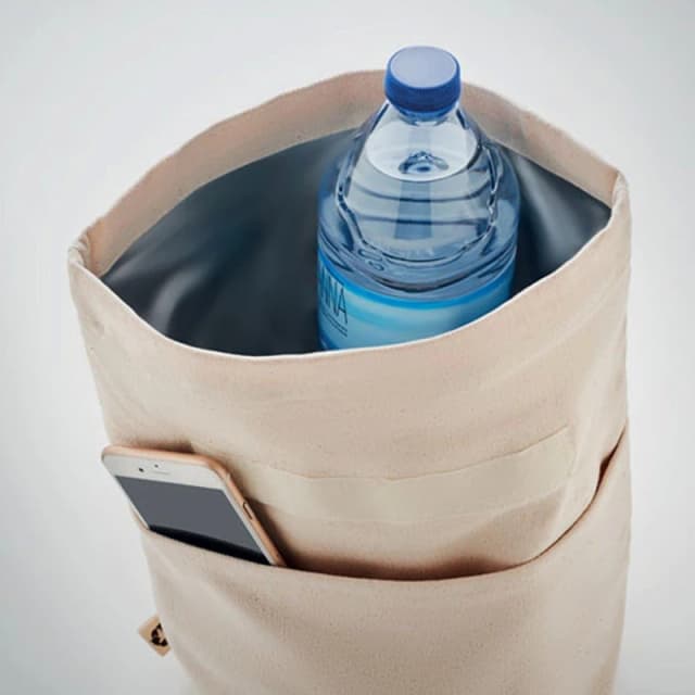 Treat Republic Beige Rolltop Cooler Bag Beige unisex Standard