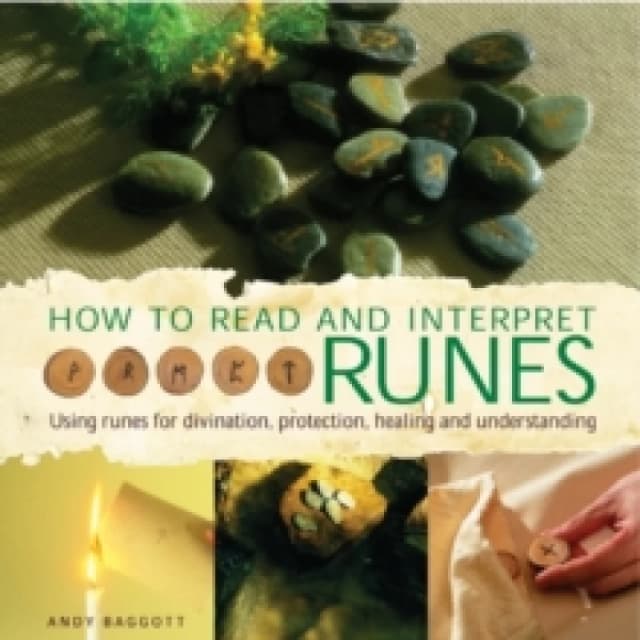How to Read and Interpret Runes. Hardback. By Andy Baggott Books