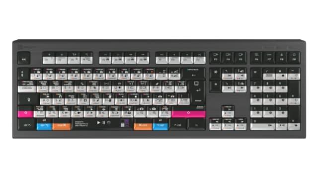 Logickeyboard Logickeyboard LKB-AEPP-A2M-UK keyboard Universal USB QWERTY UK English Black LKB-AEPP-A2M-UK