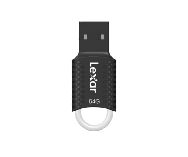 Lexar JumpDrive V40 USB flash drive 64GB USB Type-A 2.0 Black LJDV40-64GAB