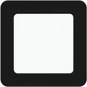 Loops - Wall / Ceiling Flush Downlight Black Square Spotlight 5.5W Built in led