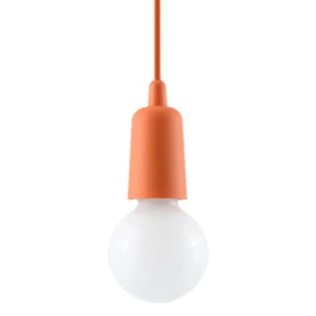 Sollux Lighting Diego Modern Pendant Lamp - High-Quality PVC - E27 Bulb