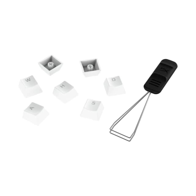 HyperX Full key Set Keycaps - PBT (White)