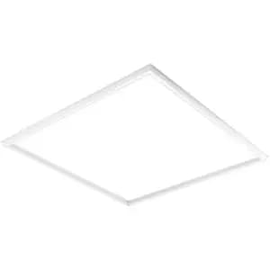 Square Frame LED Ceiling Panel Light - 590 x 590mm - 40W Cool White LED