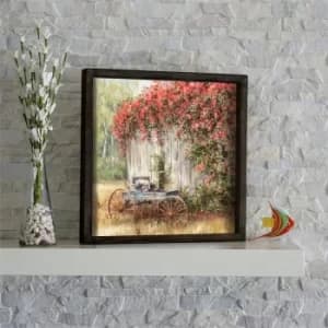 KZM545 Multicolor Decorative Framed MDF Painting