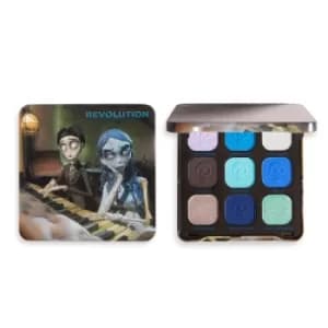 Corpse Bride X Makeup Revolution The Newly Weds Eyeshadow Palette