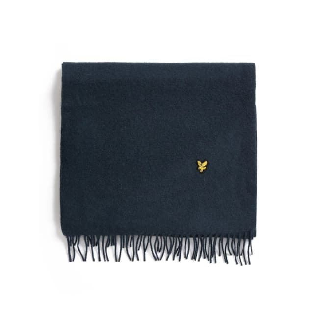 Lyle and Scott Plain Scarf Blue male One Size