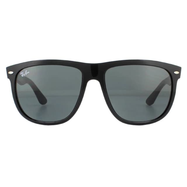 Ray-Ban Rectangle Black Dark Grey Boyfriend RB4147 Sunglasses Black Unisex One Size