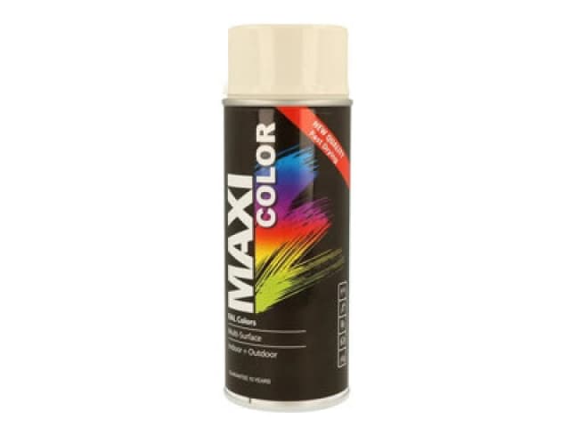Maxicolor Mx9001 Maxicolor Spray Gloss Cream White Ral9001 400Ml Mxcmx9001
