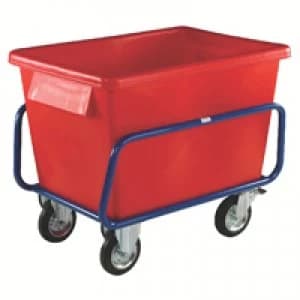 Slingsby Plastic Container Truck 1040X700X860mm Red 326055