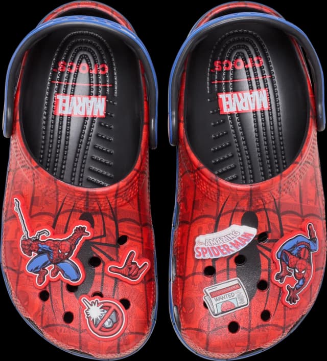 Crocs Kids Spider-Man Classic Clogs Multi J4