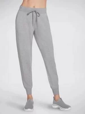 Skechers Restful Joggers, Grey, Size L, Women