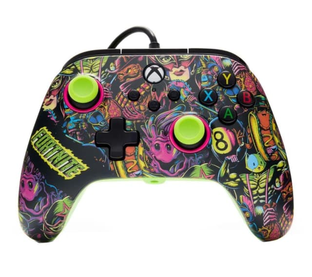 PowerA Advantage Wired Controller for Xbox Series X-S Fortnite Glow 617885136719