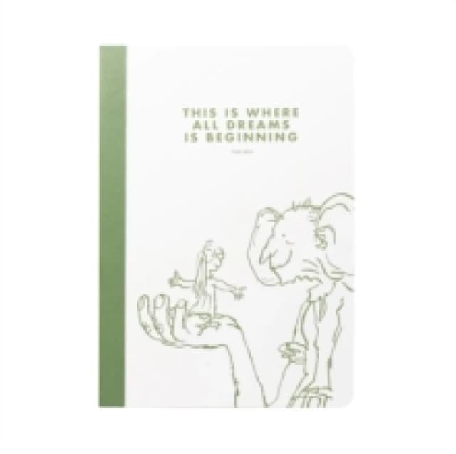 Roald Dahl A5 Notebook (Softcover) - (The BFG) Multi
