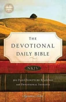 Devotional Daily Bible-Nkjv-Signature by Nelson Bibles Paperback