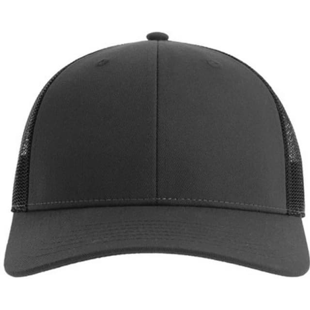 Atlantis Atlantis Men Bryce 5 Panel Trucker Cap in Dark Grey Dark Grey One Size Male 5063107599162