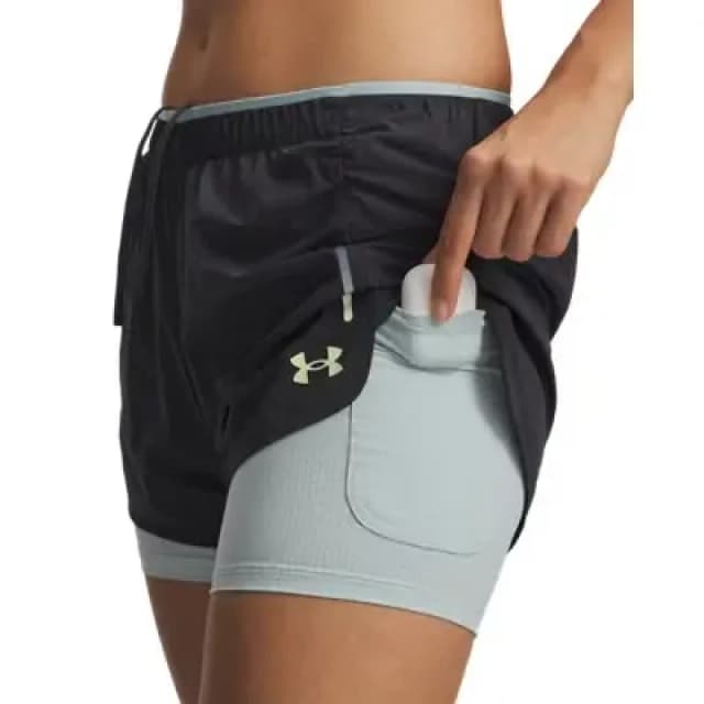 Short Under Armour Explor Ultra Noir Unisex L