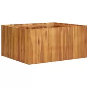 Vidaxl - Garden Raised Bed 100x100x50cm Solid Acacia Wood Brown