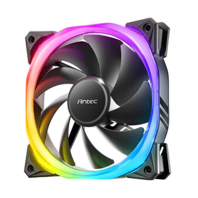 Antec Antec Fusion 120 mm ARGB Computer case Fan Black 0-761345-77702-5