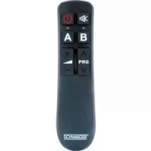 Schwaiger UFB1000 533 Universal Remote control Black