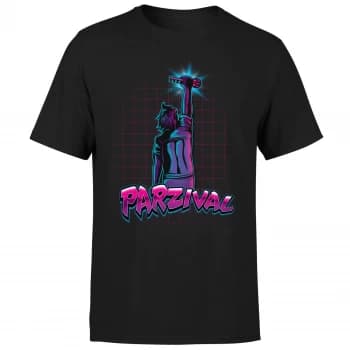 Ready Player One Parzival Key T-Shirt - Black - 3XL - Black