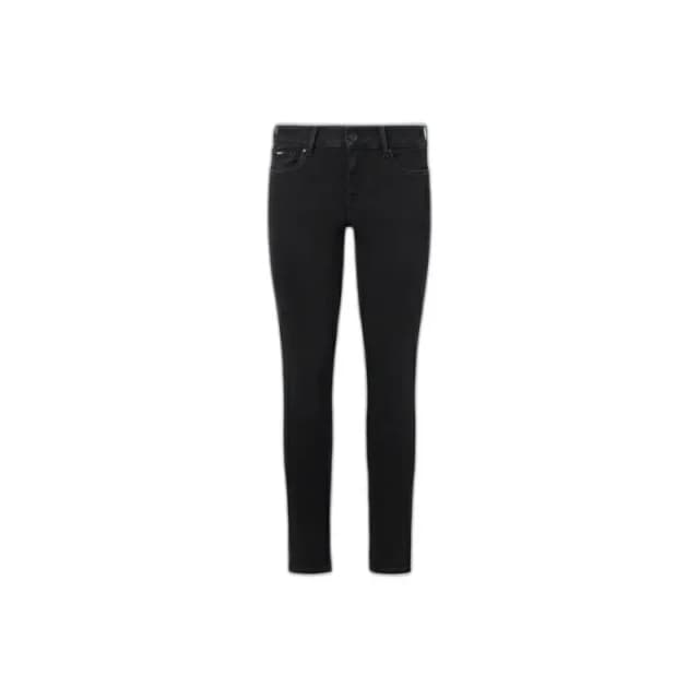 Pepe Jeans Soho Low-Rise Skinny Jeans Washed Black Women W25 L30;W26 L32;W28 L28;W28 L30;W28 L32;W29 L32;W30 L32;W32 L32;W32 L30;W24 L32;W25 L32