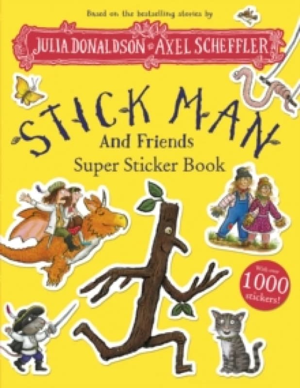 Stick Man and Friends Super Sticker Book Paperback / softback