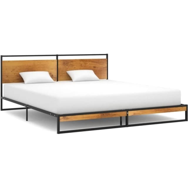 VIDAXL Bed Frame without Mattress Metal 180x200cm Super King Vidaxl 8720286196076