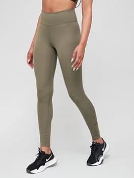 Nike The One Mr Legging - Olive Size L, Women