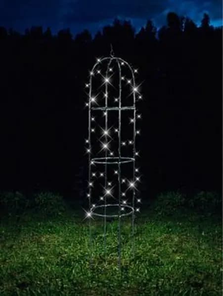 Streetwize 100 LEDs Solar Light up Trellis - Size D 40cm x 1
