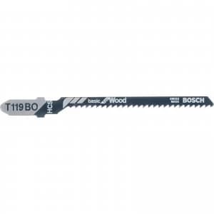 Bosch T119 BO Wood Cutting Jigsaw Blades Pack of 3