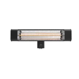 Devola Platinum 2.4kW Wall Mounted Patio Heater with Remote Control, IP65, (Black)- DVPH24PWMB