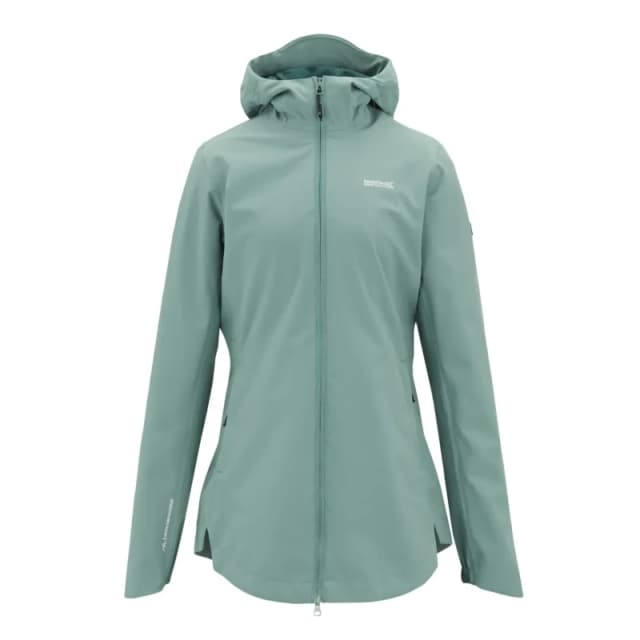Regatta Womens Natalina Hooded Waterproof Jacket in Teal Size: 14 Teal Female 14