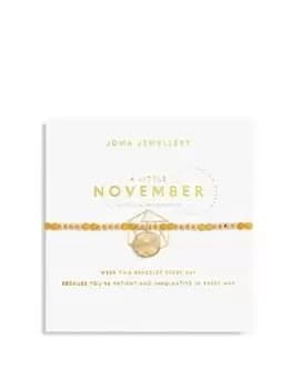 Joma Jewellery A Little November Birthstone Bracelet