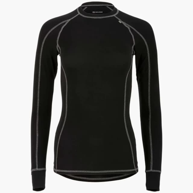 Womens Thermal shirt Highlander Bamboo 190 Noir Female S