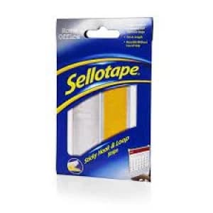 Sellotape Hook And Loop Strip 450mm