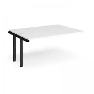 Adapt add on unit single 1600mm x 1200mm - Black frame and white top