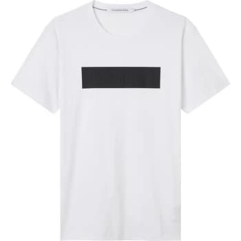 Calvin Klein Jeans Block Logo T Shirt - Brght White YAF