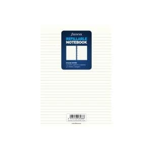 Filofax A5 Notes Ruled - White