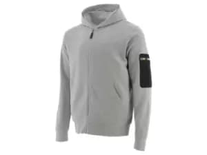 Caterpillar 35176-65699-07 Loopback Full Zip Hoodie Grey XXL