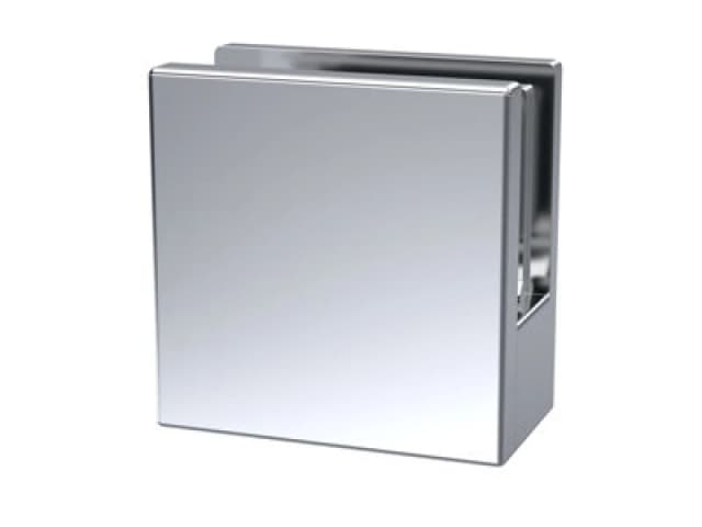 Balterley Wetroom Accessories Screen Support Foot Wall Bracket Chrome Silver unisex