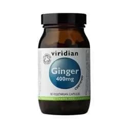 Viridian Organic Ginger Root 400mg 90 Capsules