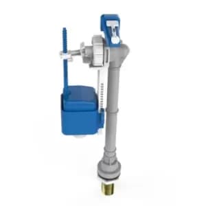 Dudley Hydroflo Bottom Inlet Telescopic Cistern Valve With Delay Fill And Brass Tail 324301 - 224565