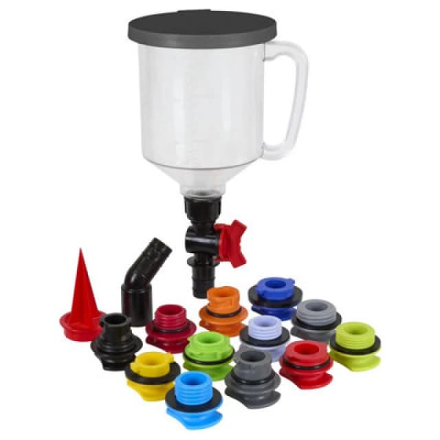 Sealey 15 Piece Master Engine Oil Funnel Filling Kit VS7107